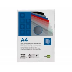 Tapa de Encuadernacion Polipropileno Liderpapel DIN A4 Transparente 0.33mm pack 150 uds