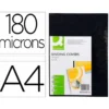 Tapa de Encuadernacion PVC Q connect Din A4 Opaca 180MC pack 100 uds