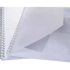 Tapa de Encuadernacion PVC Q connect Din A4 Incolora 150MC pack 100 uds