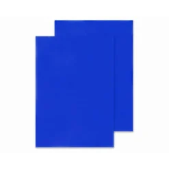 TAPA DE ENCUADERNACION Q-CONNECT PVC DIN A4 OPACA AZUL 180 MICRAS CAJA 100 UNIDADES