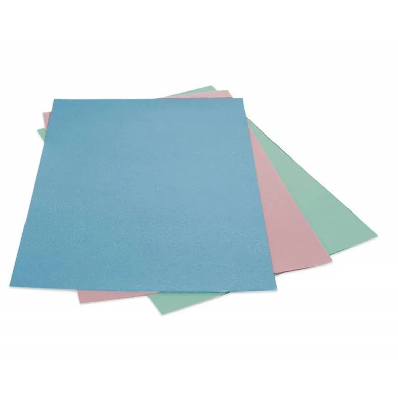 TAPA ENCUADERNACION LIDERPAPEL CARTON DIN A4 1 MM VERDE MENTA PAQUETE DE 50 UNIDADES
