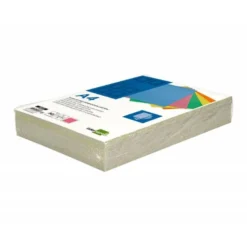 TAPA ENCUADERNACION LIDERPAPEL CARTON A4 0,9MM AMARILLO FLUOR PAQUETE DE 50 UNIDADES