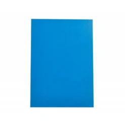TAPA ENCUADERNACION LIDERPAPEL CARTON DIN A4 0,9MM AZUL FLUOR PAQUETE DE 50 UNIDADES