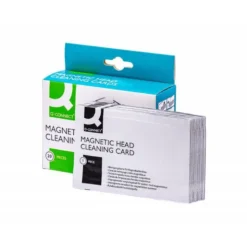 Tarjeta limpiadora Q-Connect De banda magnética Caja de 20 u