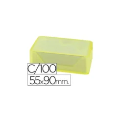 Tarjeta de visita liderpapel 90x55mm blanca 250g/m2 caja de 100