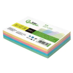 TARJETA LIDERPAPEL PARA ESTUDIAR RAYADA CARTULINA DE COLORES 170 GR/M2 100X150MM PAQUETE DE 200 UNIDADES