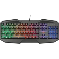 Teclado gaming con cable 1,4 m Marca Trust Gxt 830-RW Avonn Iluminación Rainbow