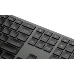 TECLADO HP 975 DUAL INALAMBRICO BLUETOOTH 5.0 RETROILUMINACION USB-C COLOR GRIS