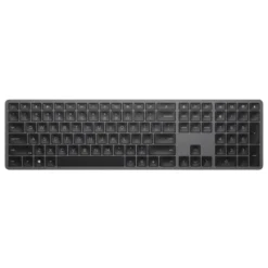 TECLADO HP 975 DUAL INALAMBRICO BLUETOOTH 5.0 RETROILUMINACION USB-C COLOR GRIS
