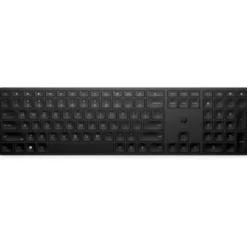 TECLADO HP 455 PROGRAMABLE INALAMBRICO ILUMINACION RGB COLOR NEGRO