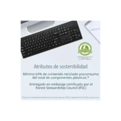 TECLADO KENSINGTON KB150 EQ INALAMBRICO COLOR NEGRO