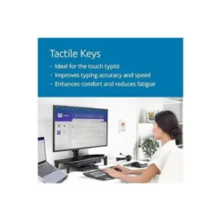 TECLADO KENSINGTON KB100 EQ CON CABLE 2400 DPI USB-A COLOR NEGRO