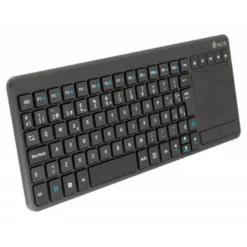 TECLADO NGS WARRIOR INALAMBRICO TOUCH PAD CON TECLAS MULTIMEDIA DE 2,4 GHZ COLOR NEGRO
