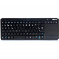 TECLADO NGS WARRIOR INALAMBRICO TOUCH PAD CON TECLAS MULTIMEDIA DE 2,4 GHZ COLOR NEGRO
