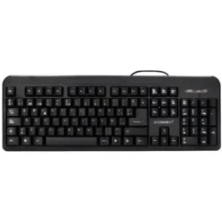 TECLADO Q-CONNECT NEGRO CON CABLE 1,5 M COMPATIBLE WINDOWS 95 / 98 / NT / ME / 2000 / XP / 7 / 8 / VISTA