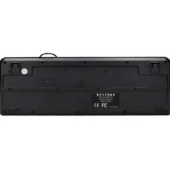 TECLADO Q-CONNECT NEGRO CON CABLE 1,5 M COMPATIBLE WINDOWS 95 / 98 / NT / ME / 2000 / XP / 7 / 8 / VISTA