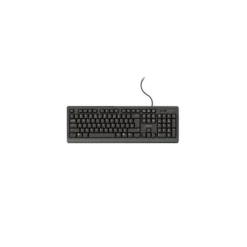TECLADO TRUST TK-150 USB 2.0 CON CABLE LONGITUD 180 CM COLOR NEGRO