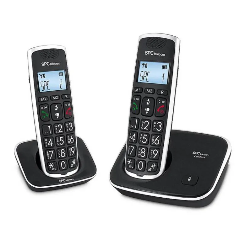 Telefono inalambrico spc Telecom 7243n negro