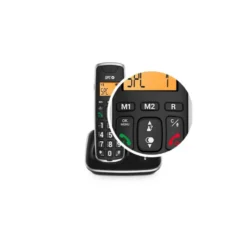 Telefono inalambrico spc Telecom 7243n negro