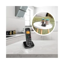 Telefono inalambrico spc Telecom 7243n negro