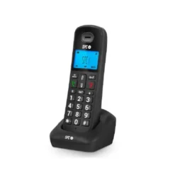 TELEFONO SPC INALAMBRICO DECT GOSSIP 2 PANTALLA RETROILUMINADA MODO ECO IDENTIFICADOR DE LLAMADAS