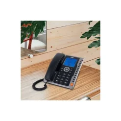 TELEFONO SPC SOBREMESA/MURAL PANTALLA 3,5" RETROILUMINADA CON RELLAMADA OPCION MUTE 7 MEMORIAS DIRECTAS COLOR NEGRO