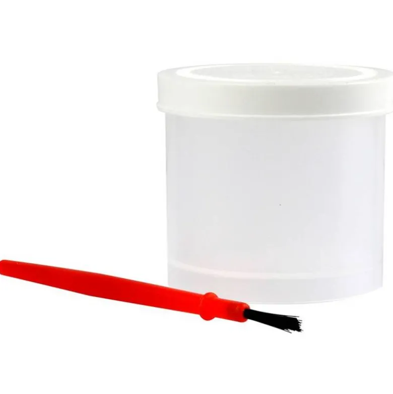 Tempera Escolar Liderpapel 7 Colores Surtidos 40ml + pincel