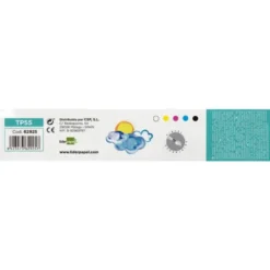 Tempera Escolar Liderpapel 5 Colores Surtidos 40ml + pincel