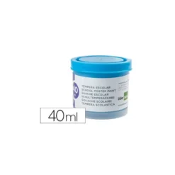 Tempera Escolar Liderpapel Color Azul 40 ml