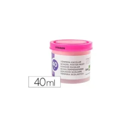 Tempera Escolar Liderpapel Color Rosa 40 ml