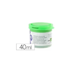 Tempera Escolar Liderpapel Color Verde Claro 40 ml