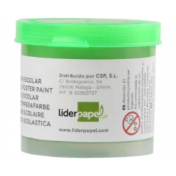 Tempera Escolar Liderpapel Color Verde Claro 40 ml