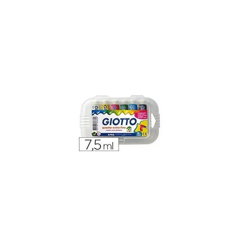 Tempera Giotto 6 colores surtidos