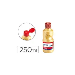 Tempera Giotto metalizada color oro 250 cc