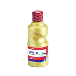 Tempera Giotto metalizada color oro 250 cc