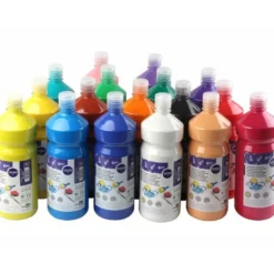 Tempera Liderpapel azul turquesa 1000 cc