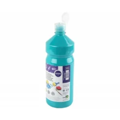 Tempera Liderpapel azul turquesa 1000 cc
