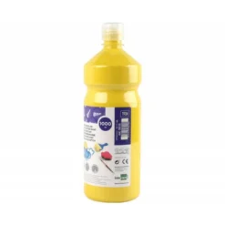 Tempera Liderpapel color amarillo 1000 cc