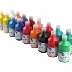 Tempera Liderpapel color amarillo 500 cc