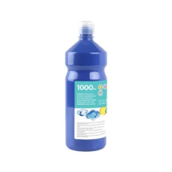 Tempera Liderpapel color azul marino 1000 cc