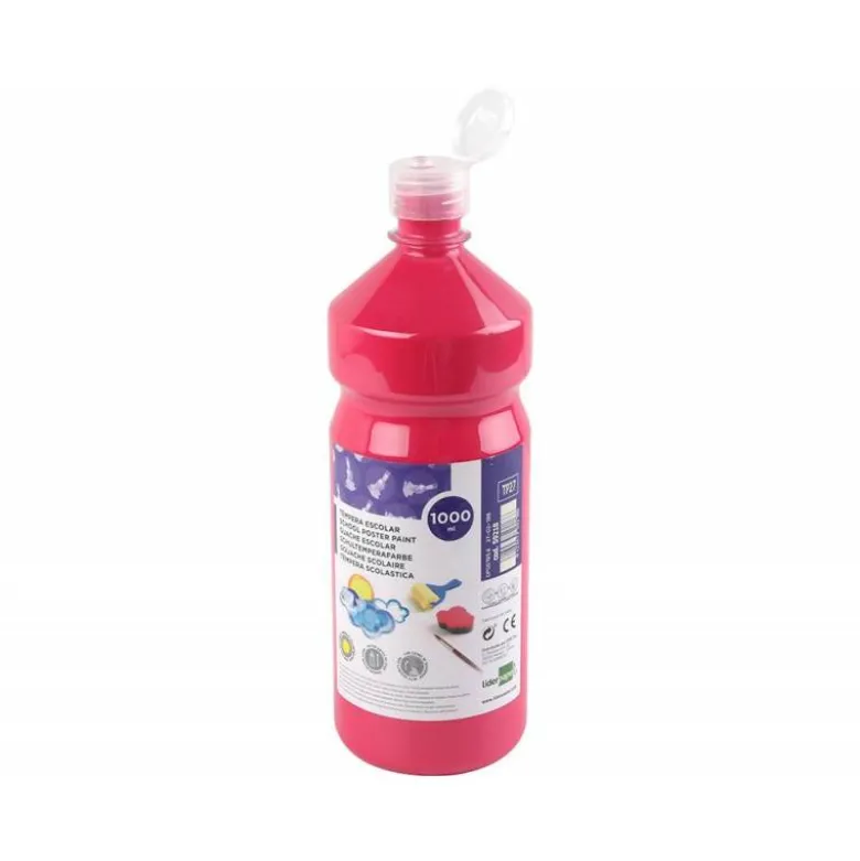 Tempera Liderpapel color fucsia 1000 cc
