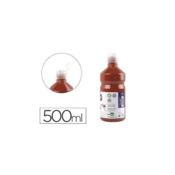 Tempera Liderpapel color marron 500 cc