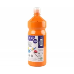 Tempera Liderpapel color naranja 1000 cc