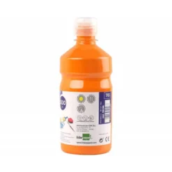 Tempera Liderpapel color naranja 500 cc