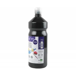 Tempera Liderpapel color negro 1000 cc