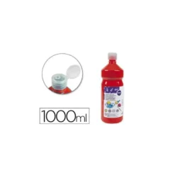 Tempera Liderpapel color rojo 1000 cc