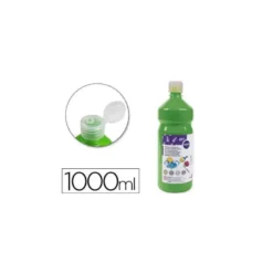 Tempera Liderpapel color verde 1000 cc