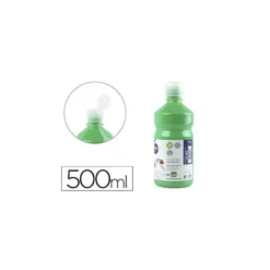 Tempera Liderpapel color verde 500 cc