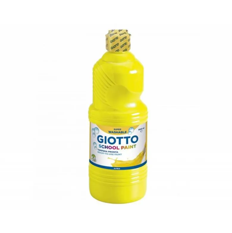 Tempera liquida Giotto color amarillo 1000 cc