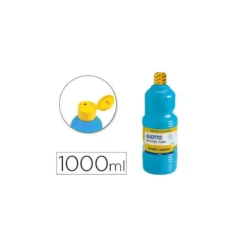 Tempera liquida Giotto color cyan 1000 cc